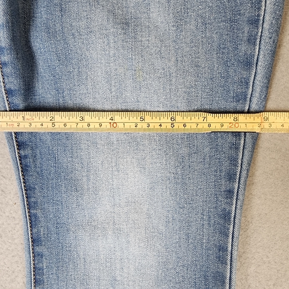 Old Navy Mid Rise Knicker Boot Cut Classic Blue Women's Jeans Size 8 Short - Picture 7 of 10